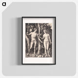 アートポスター-Adam and Eve - アルブレヒト デューラー Poster.