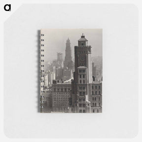 アートメモ帳-From the Shelton Looking North - アルフレッド スティーグリッツ Memo.