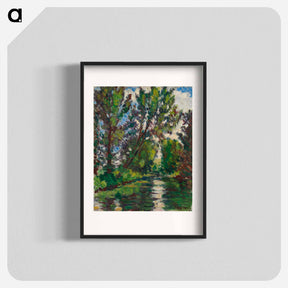 アートポスター-River landscape - アルフレッド ウィリアム フィンチ Poster.