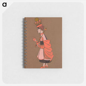 アートメモ帳-Red Queen Costume Design for Alice in Wonderland - 不思議の国のアリス Memo.