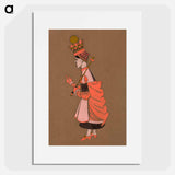 Red Queen Costume Design for Alice in Wonderland - Alice in Wonderland Poster.