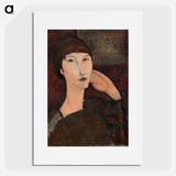 Adrienne - Amedeo Modigliani Poster.