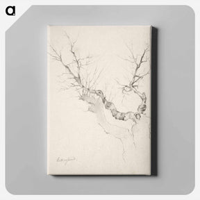アートパネル-Puunrunko ilman lehdistöä - アンダース エクマン Canvas.