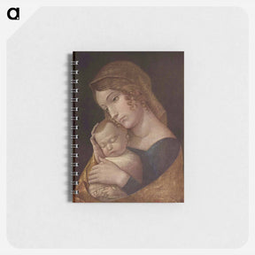 アートメモ帳-Maria with the sleeping child - アンドレア マンテーニャ Memo.