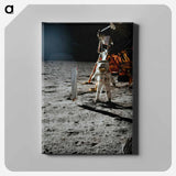 Apollo 11 Extravehicular Activity - Apollo Moon Landing Canvas.