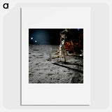 Apollo 11 Extravehicular Activity - Apollo Moon Landing Poster.