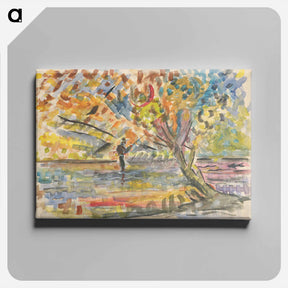 アートパネル-Fisherman - アーノルド ピーター ワイズ クビンチャン Canvas.