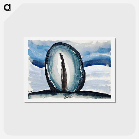 アートポストカード-Tree - アーサー ダヴ Postcard.