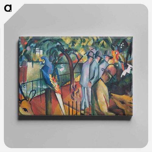 Zoological Garden I - August Macke Canvas.