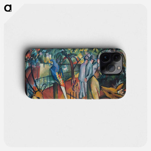 Zoological Garden I - August Macke Phone Case.