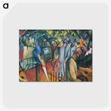1-14_August-Macke_postcard