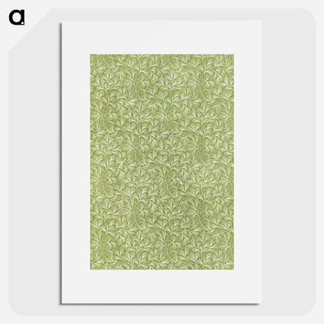 アートポスター-Decorative Paper from Jezebel's Daughter
 - 大英図書館 Poster.