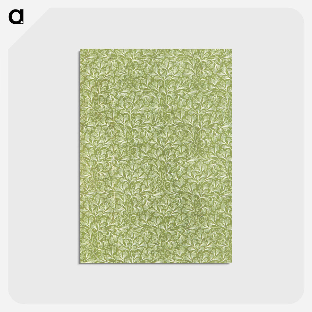 アートポストカード-Decorative Paper from Jezebel's Daughter
 - 大英図書館 Postcard.