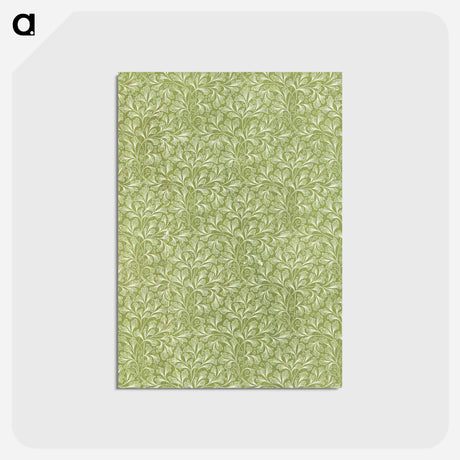 アートポストカード-Decorative Paper from Jezebel's Daughter
 - 大英図書館 Postcard.
