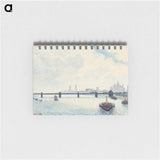 Charing Cross Bridge, London - カミーユ ピサロ Memo.