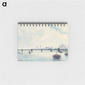 アートメモ帳-Charing Cross Bridge, London - カミーユ ピサロ Memo.