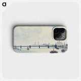 Charing Cross Bridge, London - Camille Pissarro Phone Case.