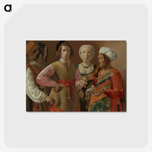 The Fortune-Teller - カラヴァッジョ Postcard.