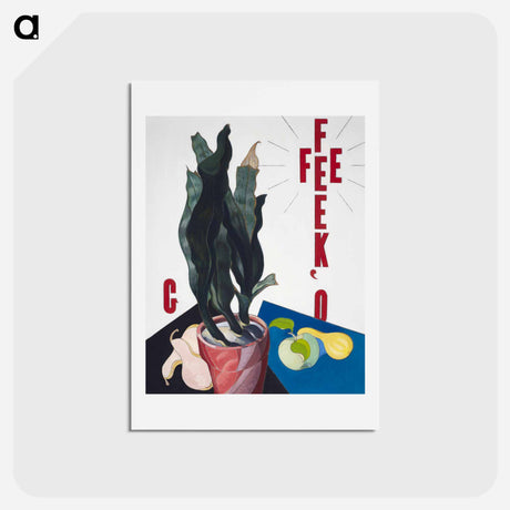 アートポストカード-O'Keeffe - チャールズ デムス Postcard.