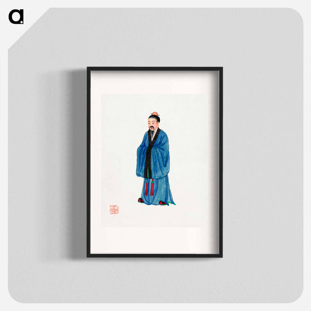 アートポスター-Chinese Priest Costume
 - 中国の衣装 Poster.