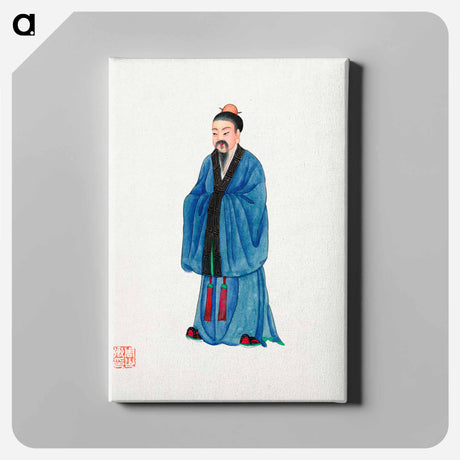 アートパネル-Chinese Priest Costume
 - 中国の衣装 Canvas.