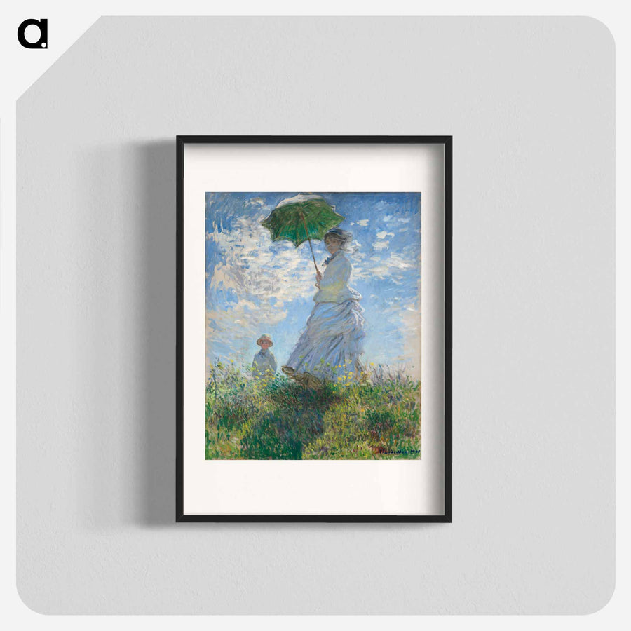 クロード・モネ『日傘の女』