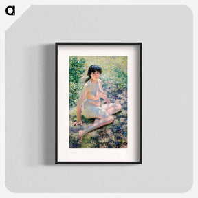 アートポスター-Seated Nude Lady
 - クリーブランド美術館 Poster.