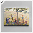 アートパネル-Apple Harvest
 - ダラス美術館 Canvas.