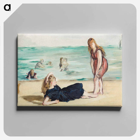 アートパネル-On the Beach
 - デトロイト美術館 Canvas.