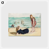 アートポストカード-On the Beach
 - デトロイト美術館 Postcard.