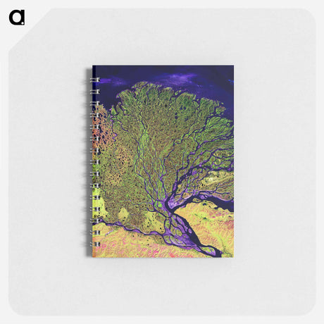 アートメモ帳-Lena River
 - 上空からの地球 Memo.