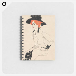 アートメモ帳-Portrait of a Woman - エゴン シーレ Memo.