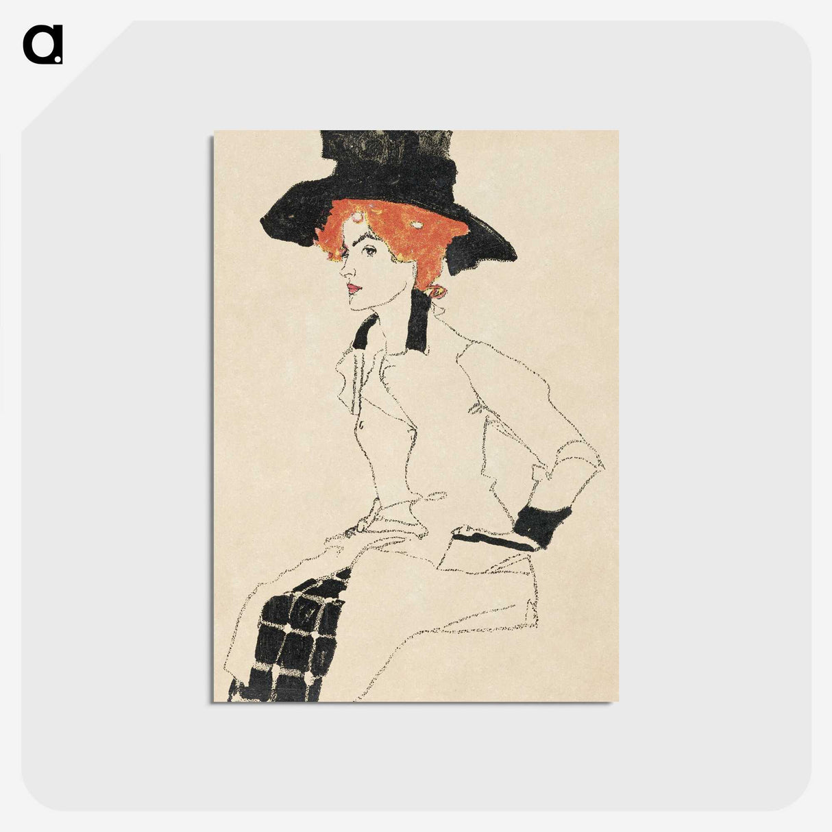 1-14_Egon-Schiele_postcard