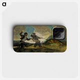 Black Paintings - フランシスコ デ ゴヤ Phone Case.