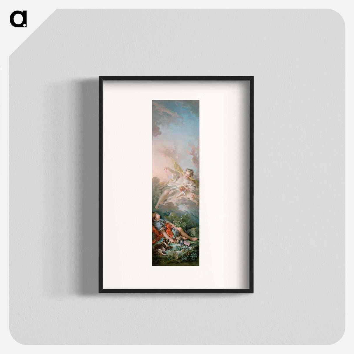 Aurora and Cephalus - Francois Boucher Poster.