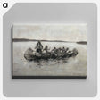 アートパネル-This Was a Fatal Embarkation
 - フレデリック レミントン Canvas.