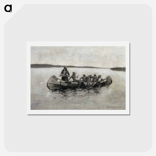 This Was a Fatal Embarkation
 - Frederic Remington Postcard.