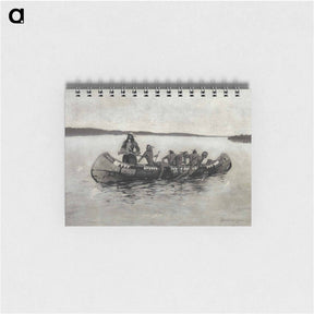 アートメモ帳-This Was a Fatal Embarkation
 - フレデリック レミントン Memo.