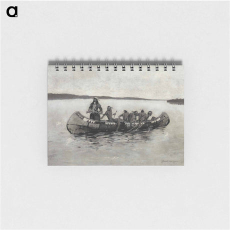 アートメモ帳-This Was a Fatal Embarkation
 - フレデリック レミントン Memo.