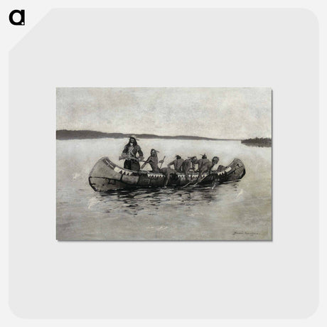 アートポストカード-This Was a Fatal Embarkation
 - フレデリック レミントン Postcard.