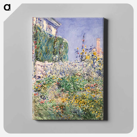 アートパネル-Thaxter's Garden - フレデリック チャイルド ハッサム Canvas.