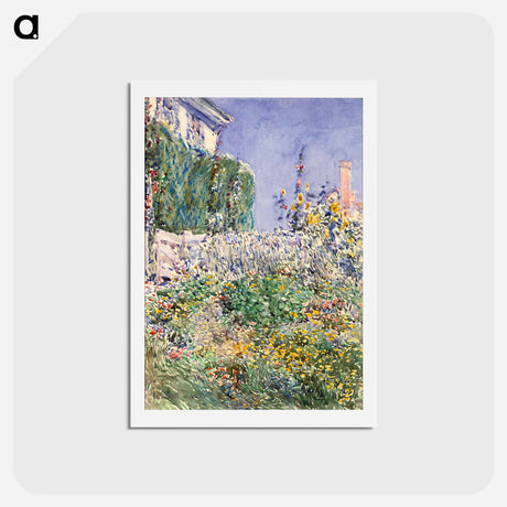 アートポストカード-Thaxter's Garden - フレデリック チャイルド ハッサム Postcard.