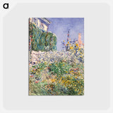 アートポストカード-Thaxter's Garden - フレデリック チャイルド ハッサム Postcard.