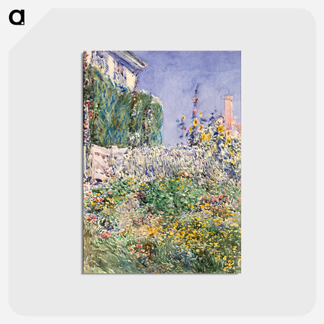 アートポストカード-Thaxter's Garden - フレデリック チャイルド ハッサム Postcard.