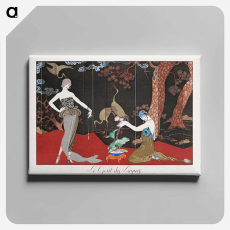 アートパネル-Le Gout des Laques - ジョージ バービエ Canvas.