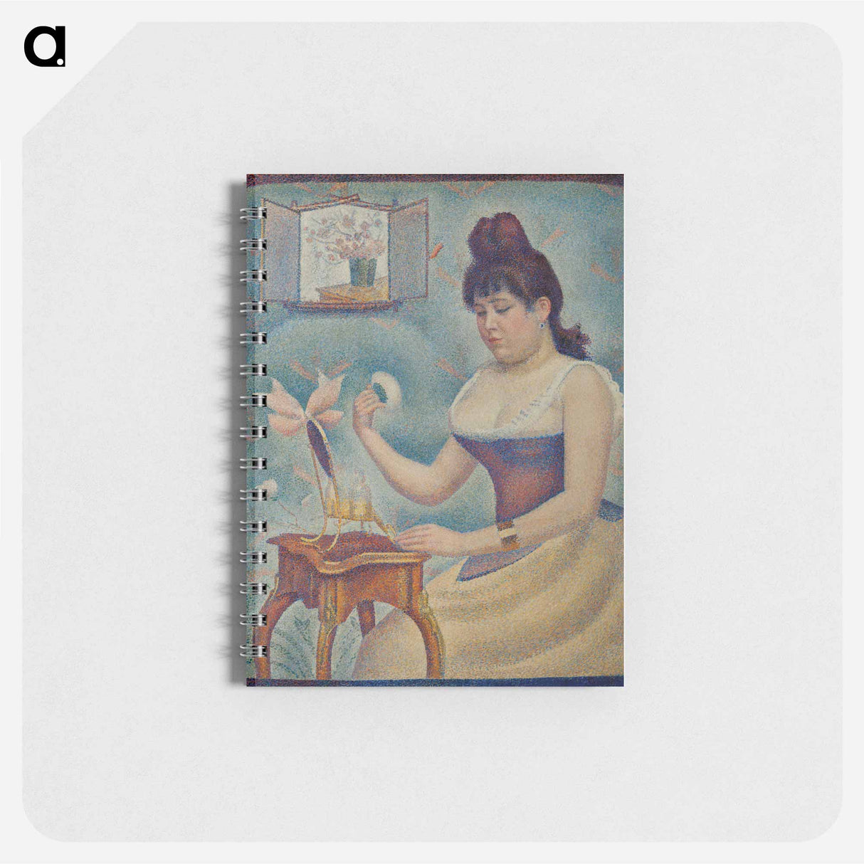 The voluptuous women represented here is the twenty-year-old Madeleine Knobloch, Seurat's lover. She may have been pregnant with their child at this time. Although Madeleine later referred to this pai - ジョルジュ スーラ Memo.