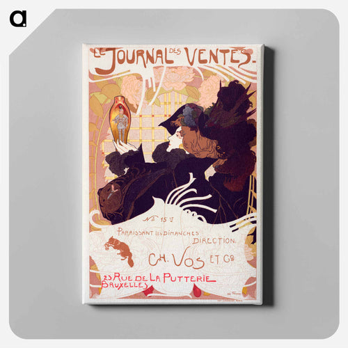 Journal des Ventes - Georges de Fille Canvas.