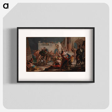 The Rape of the Sabine Women
 - ジョバンニ バティスタ ティエポロ Poster.