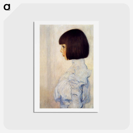 アートポストカード-Portrait of Helene Klimt - グスタフ クリムト Postcard.