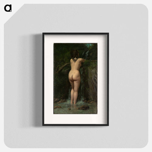 グリーン - ギュスターヴ クールベ Poster.